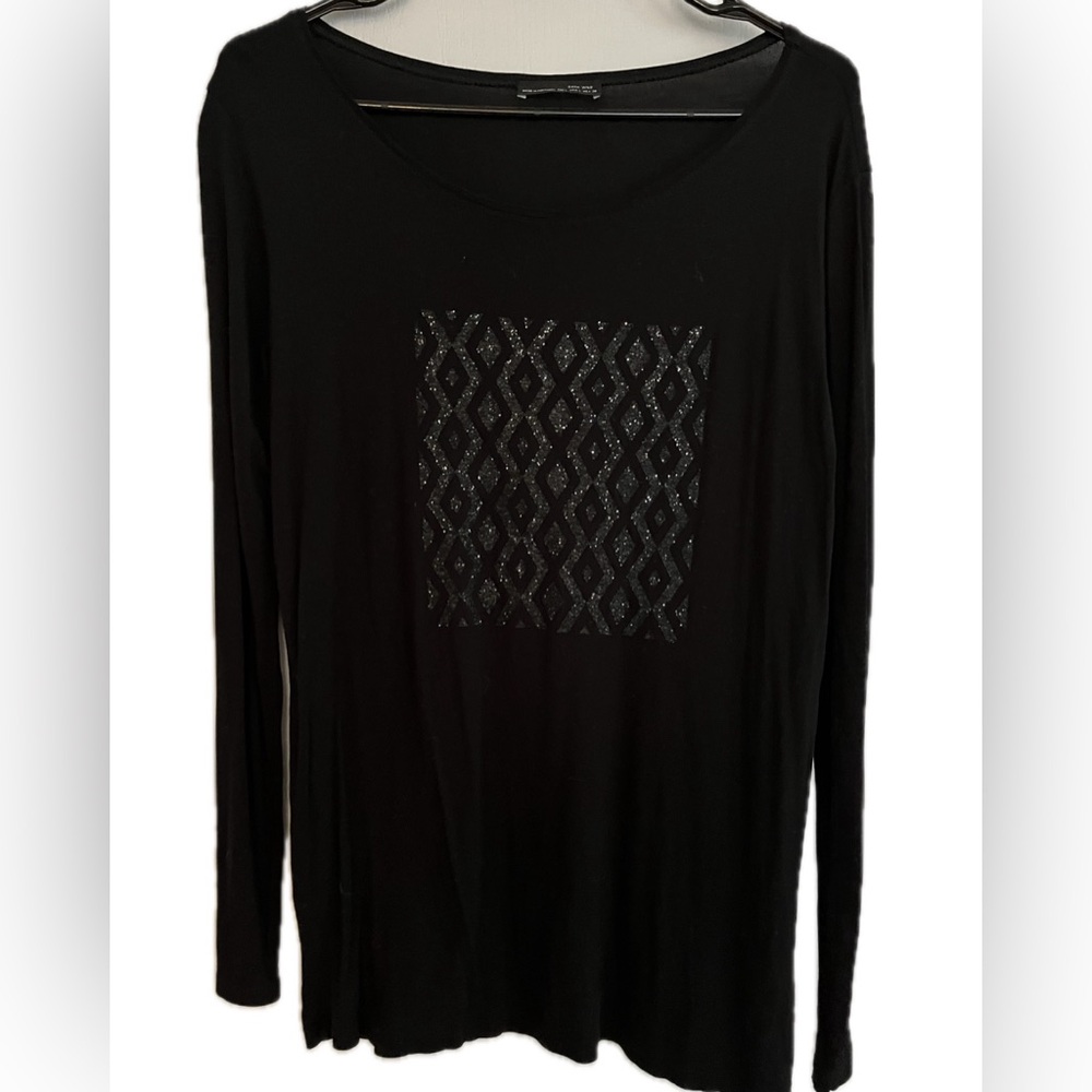 Zara Black LS Top